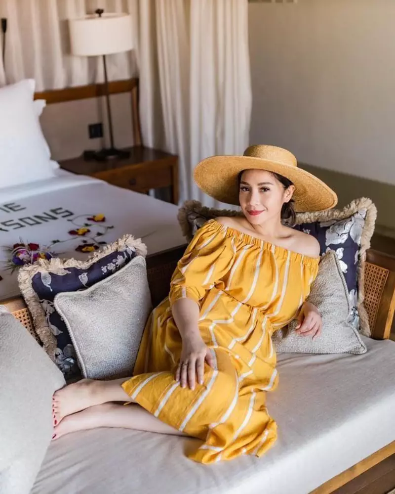 cara Nagita Slavina memilih busananya Instagram/@raffinagita1717