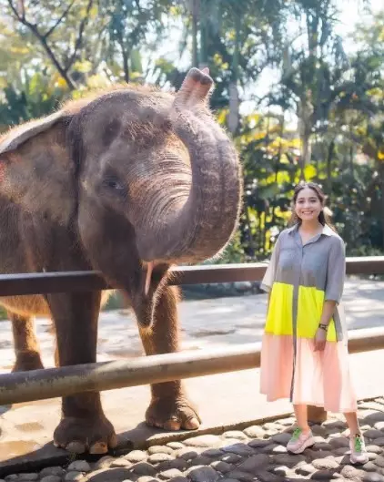 cara Nagita Slavina memilih busananya Instagram/@raffinagita1717