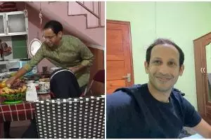 Momen Nadiem Makarim menginap di rumah guru asal Yogyakarta