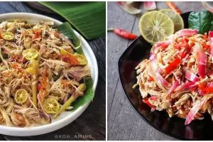 9 Resep ayam suwir kecombrang, wangi dan gurih bikin nagih