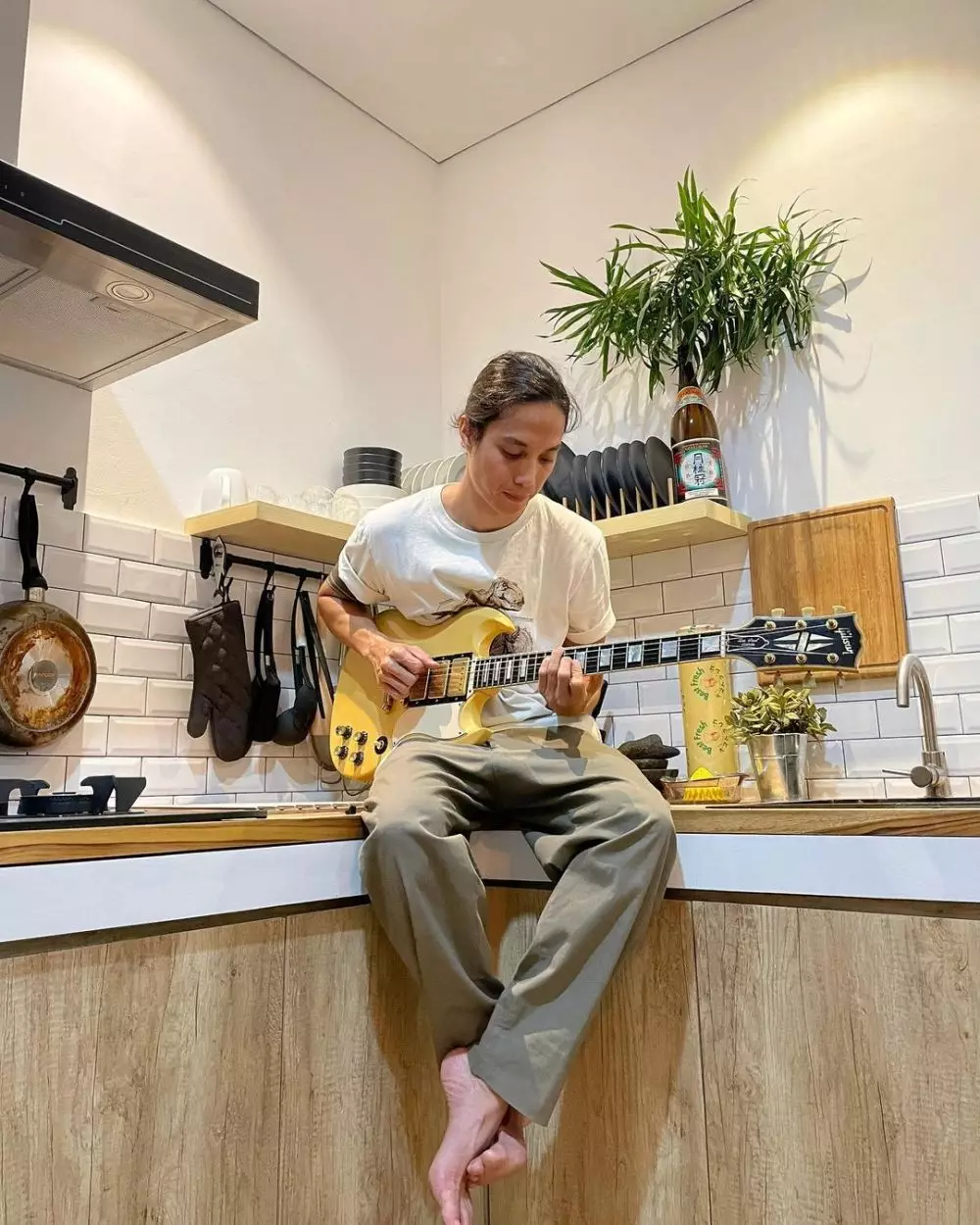 Potret penataan rumah Dikta Instagram Potret penataan rumah Dikta Instagram