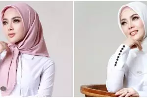 Syahrini pakai kacamata unik, taksiran harganya bikin syok