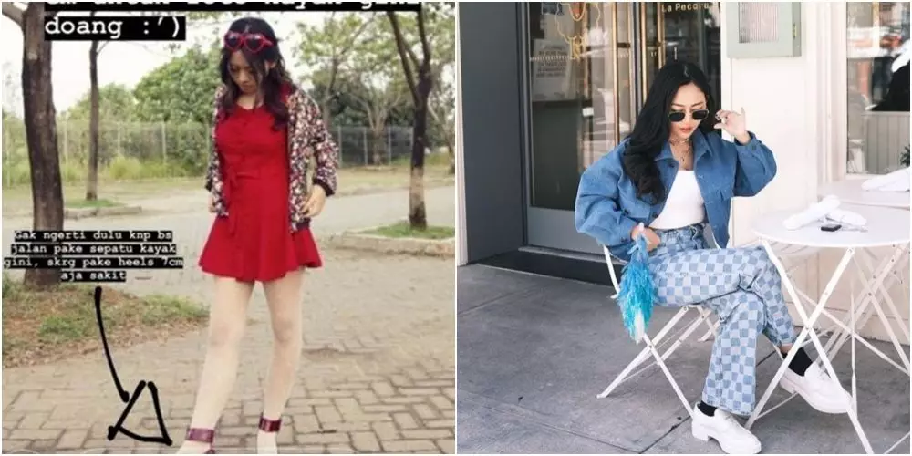 beda penampilan Rachel Vennya dulu dan kini Berbagai sumber  beda penampilan Rachel Vennya dulu dan kini Berbagai sumber