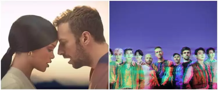 Kolaborasi memukau Coldplay dan 7 musisi, bareng BTS punya misi khusus