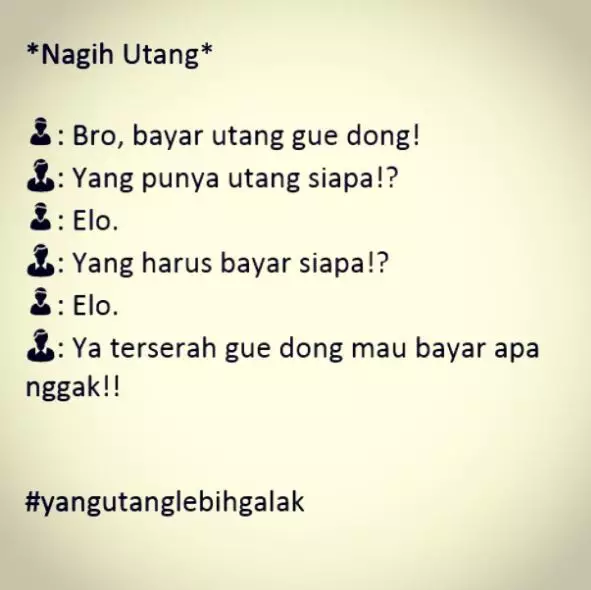 17 Chat tagih utang ini bikin gregetan berbagai sumber