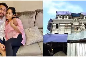 9 Momen Raffi dan Nagita Slavina cek rumah baru, garasi muat 8 mobil