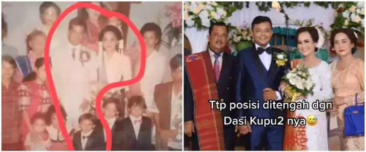 Viral wanita temukan foto masa kecil suami di pernikahan orang tuanya