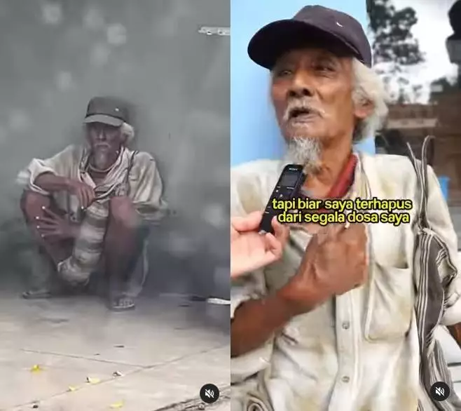 kakek berikan semua uang untuk fakir miskin © 2021 brilio.net