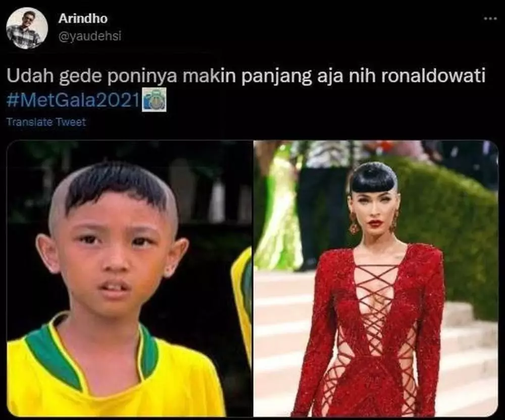 editan foto met gala 2021 kocak abis © 2021 berbagai sumber