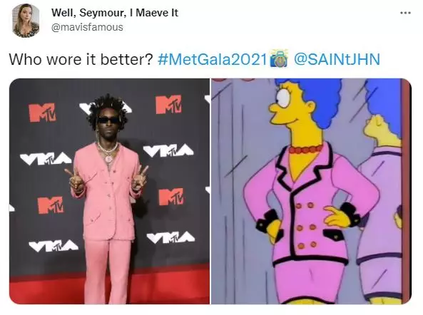 editan foto met gala 2021 kocak abis © 2021 berbagai sumber