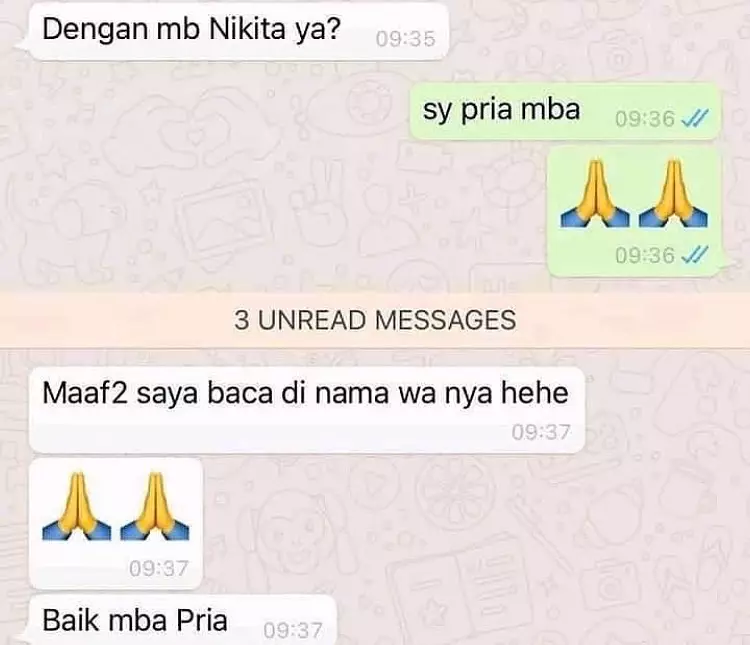 chat lucu tetap salah paham bikin capek banget © 2021 instagram.com