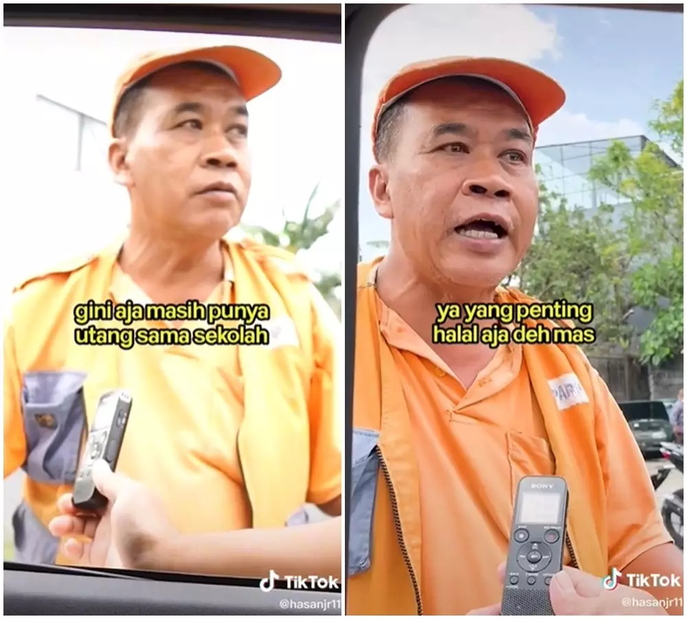 tukang parkir rejeki nomplok © 2021 TikTok