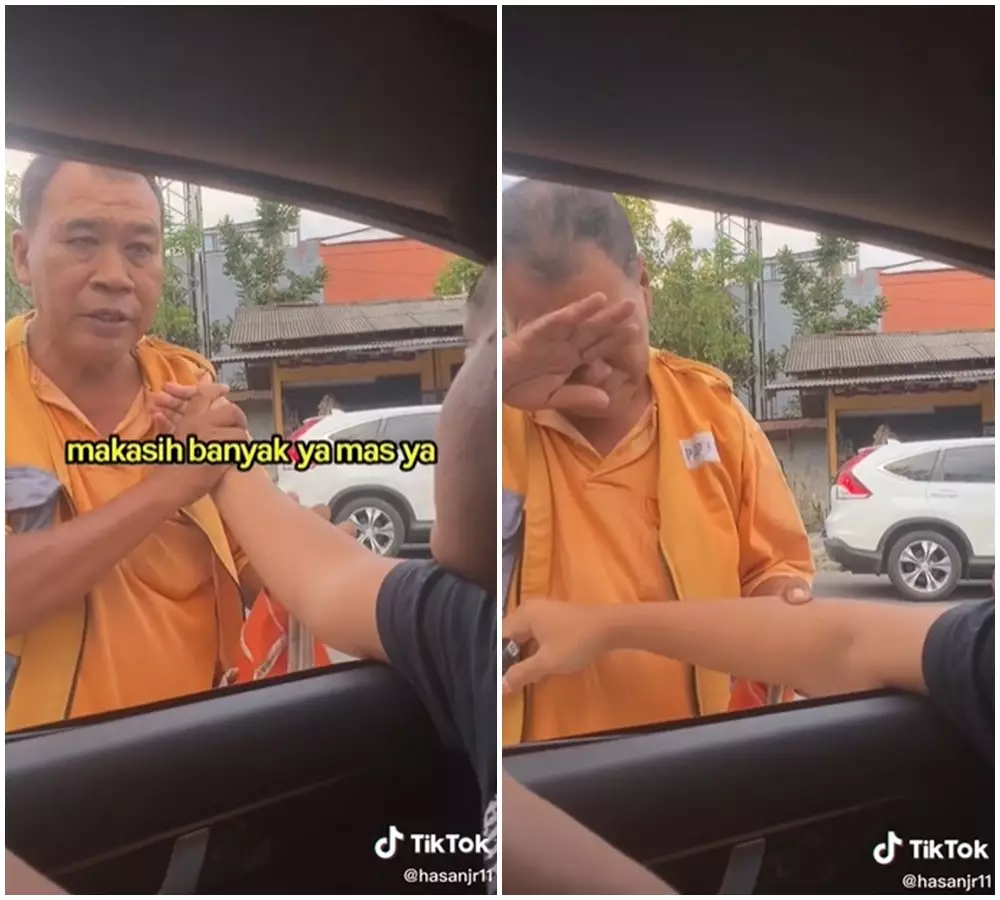 tukang parkir rejeki nomplok © 2021 TikTok