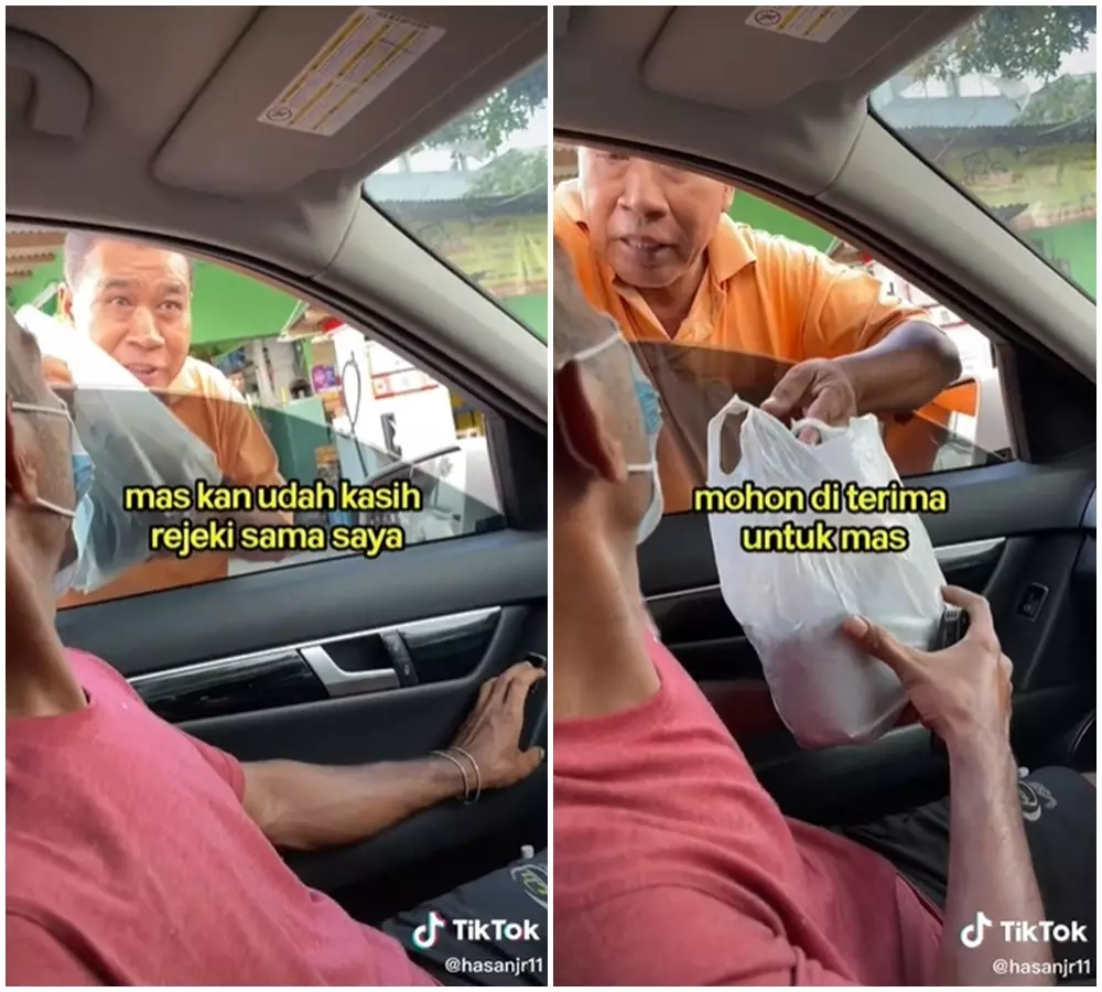 tukang parkir rejeki nomplok © 2021 TikTok