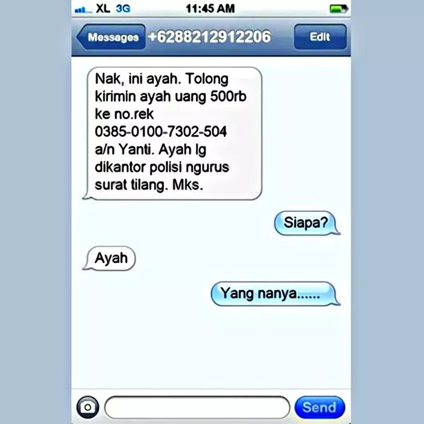 27 Balasan SMS penipuan ini kocak berbagai sumber
