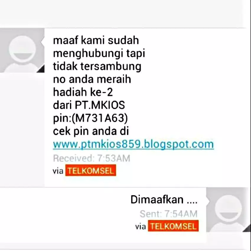 27 Balasan SMS penipuan ini kocak berbagai sumber