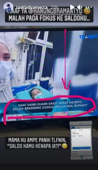 Diberitakan saldo Zaskia Adya Mecca nol rupiah © Instagram/@zaskiadyamecca Diberitakan saldo Zaskia Adya Mecca nol rupiah © Instagram/@zaskiadyamecca