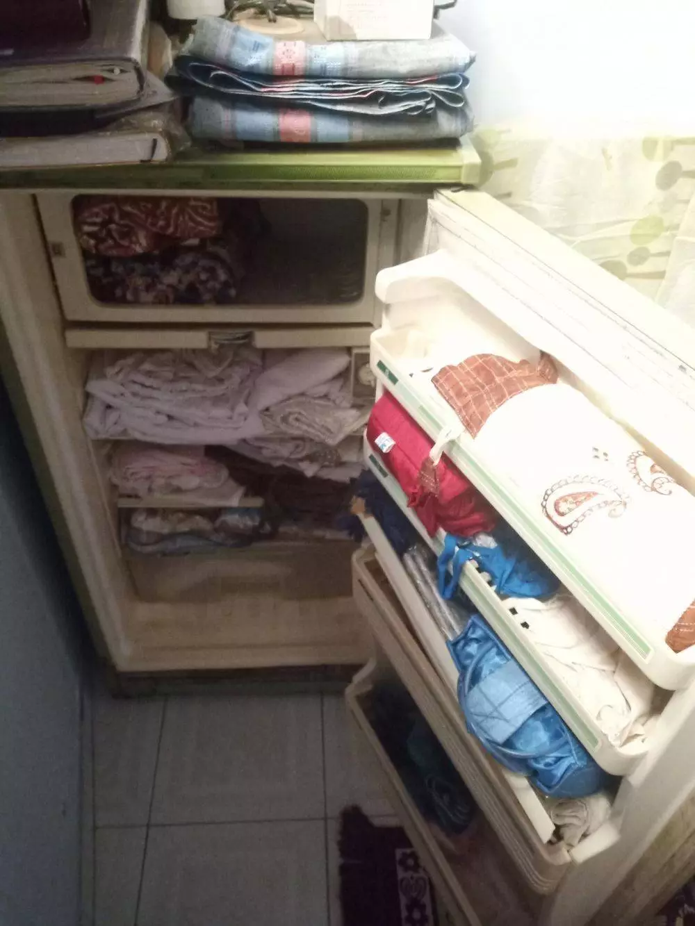 13 Potret kulkas alih fungsi jadi lemari berbagai sumber