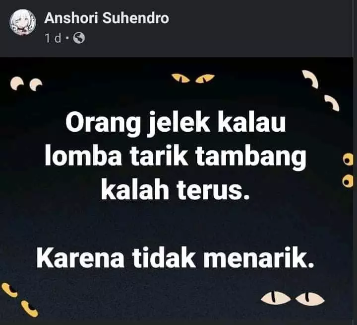 status FB guyonan singkat yang lucu abis © 2021 instagram.com