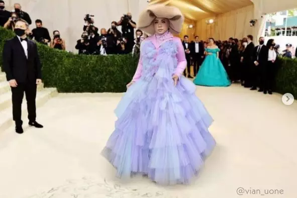 penampilan Melly Goeslaw tuai pujian © Instagram/@melly_goeslaw