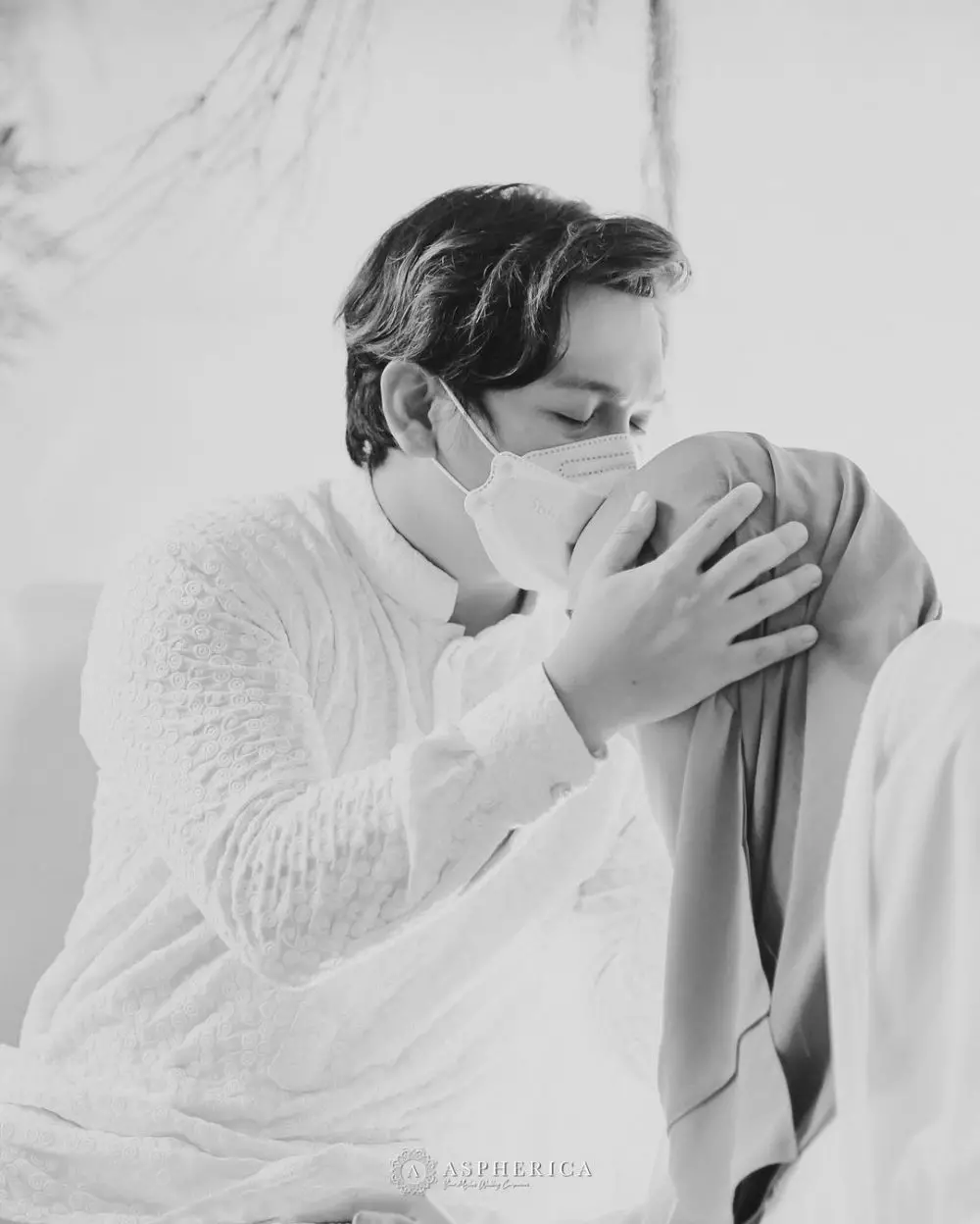 Potret tasyakuran 7 bulanan istri Natta Reza Instagram Potret tasyakuran 7 bulanan istri Natta Reza Instagram