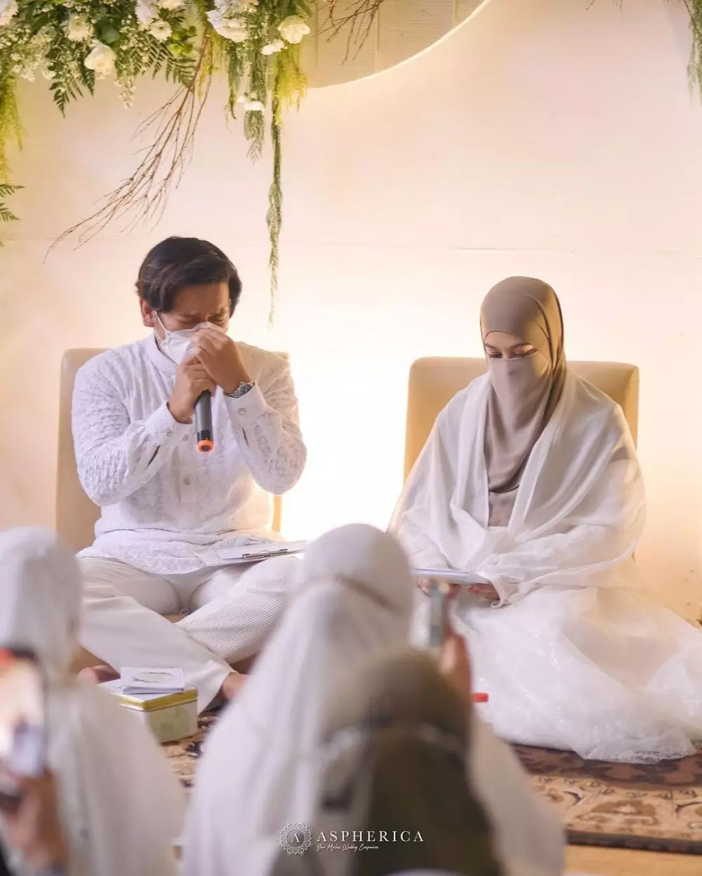 Potret tasyakuran 7 bulanan istri Natta Reza Instagram Potret tasyakuran 7 bulanan istri Natta Reza Instagram