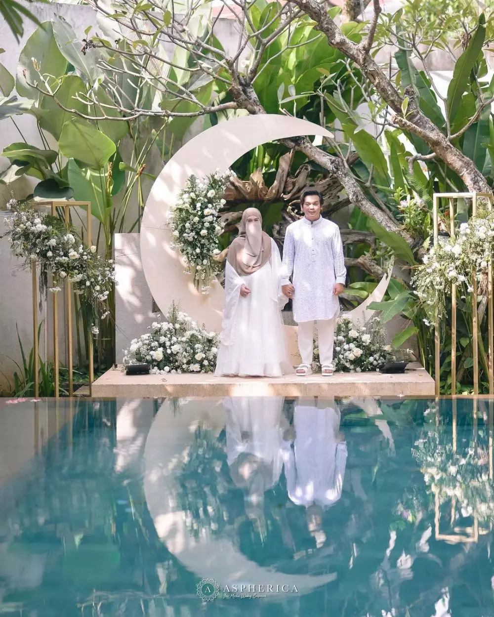 Potret tasyakuran 7 bulanan istri Natta Reza Instagram Potret tasyakuran 7 bulanan istri Natta Reza Instagram