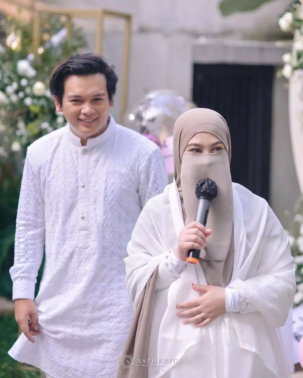 Potret tasyakuran 7 bulanan istri Natta Reza Instagram Potret tasyakuran 7 bulanan istri Natta Reza Instagram