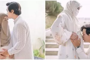 9 Potret tasyakuran 7 bulanan istri Natta Reza, penuh haru