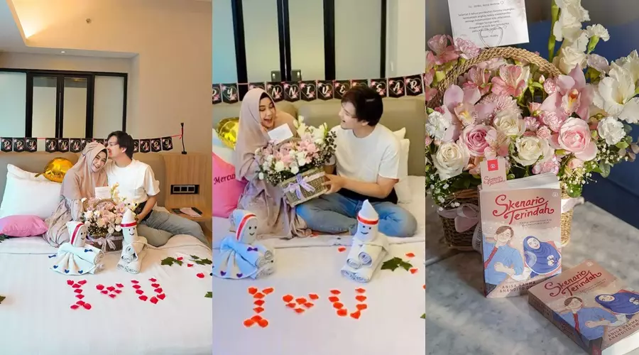 Anisa Rahma dan suami rayakan anniversary pernikahan ke-3 Instagram Anisa Rahma dan suami rayakan anniversary pernikahan ke-3 Instagram