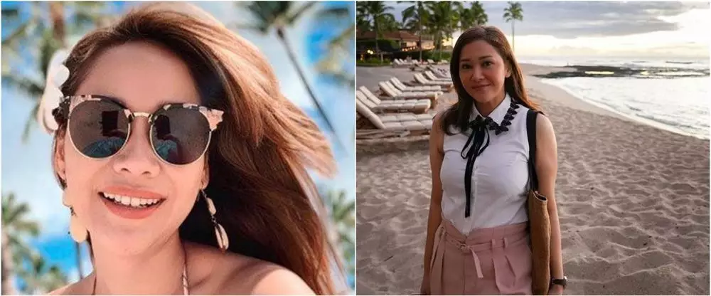 Beda gaya Maia Estianty dan BCL liburan Hawaii Berbagai sumber  Beda gaya Maia Estianty dan BCL liburan Hawaii Berbagai sumber