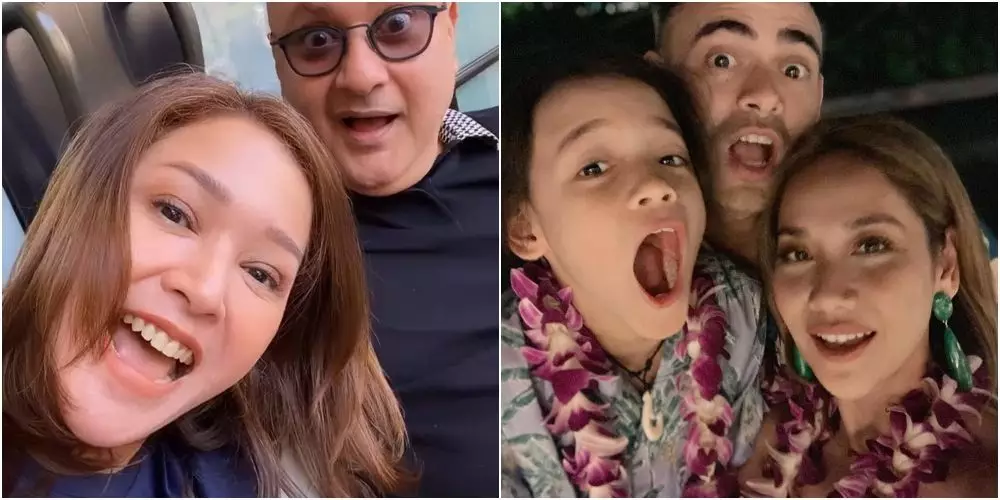 Beda gaya Maia Estianty dan BCL liburan Hawaii Berbagai sumber  Beda gaya Maia Estianty dan BCL liburan Hawaii Berbagai sumber