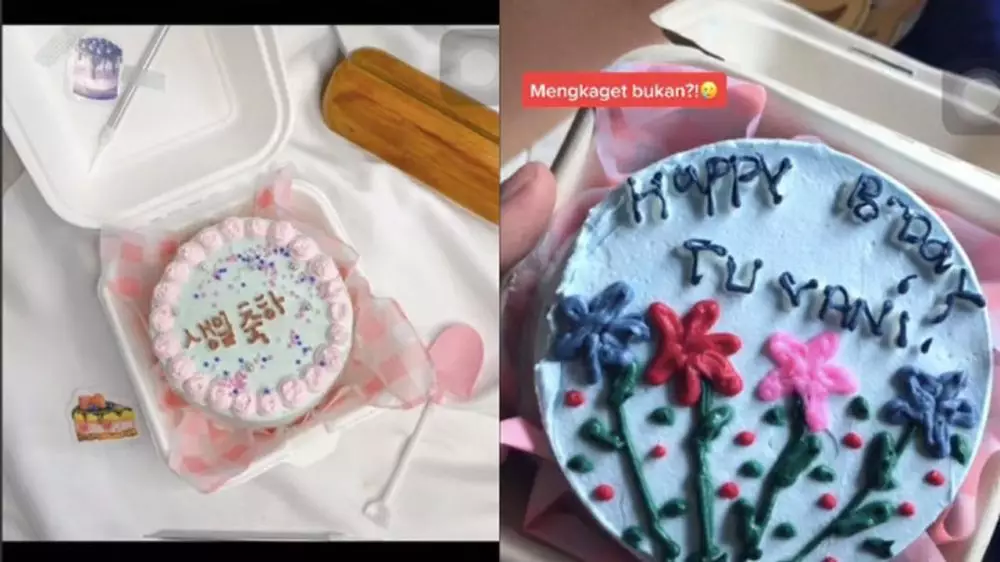 bento cake gagal © 2021 TikTok