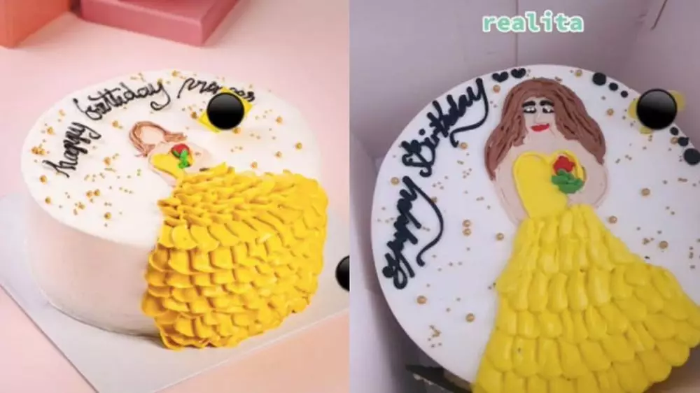 bento cake gagal © 2021 TikTok