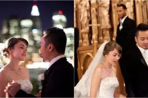 11 Potret lawas pernikahan Rianti Cartwright dan Cas Alfonso