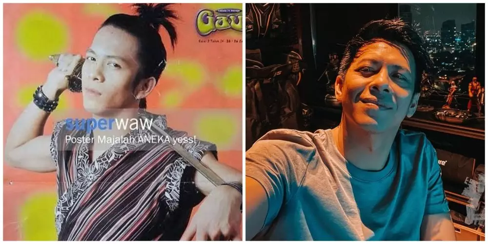 Potret dulu dan kini Ariel Noah © Istimewa