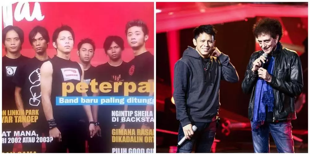 Potret dulu dan kini Ariel Noah © Istimewa