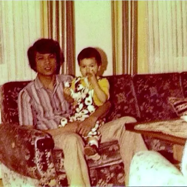 potret lawas ayah sophia latjuba © instagram