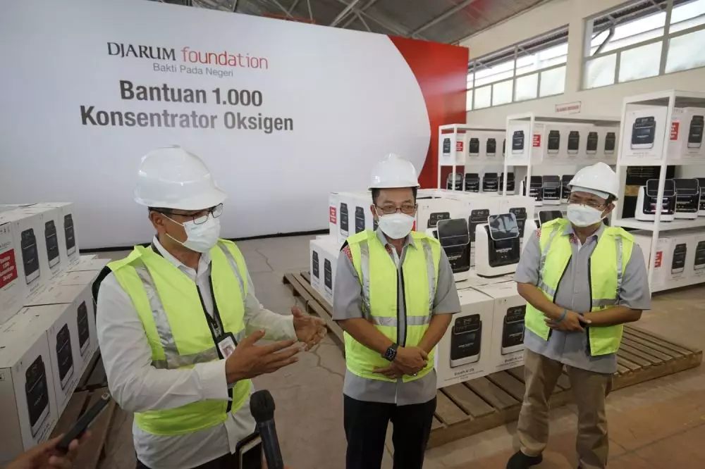 Djarum Foundation Donasikan Oksigen © 2021 brilio.net