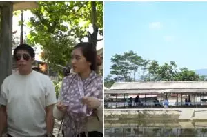 11 Penampakan pesantren milik Azis Gagap, dilengkapi kandang ternak