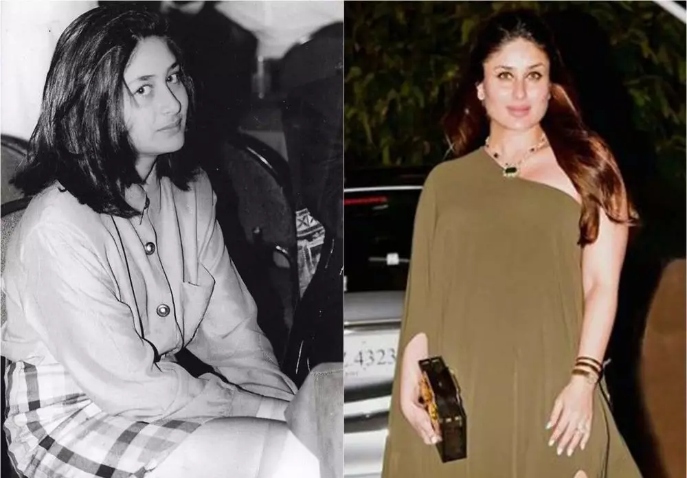 Potret dulu dan kini Kareena Kapoor © berbagai sumber Potret dulu dan kini Kareena Kapoor © berbagai sumber