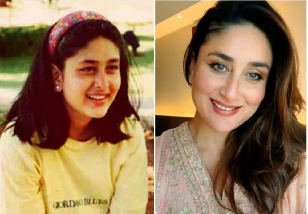 Potret dulu dan kini Kareena Kapoor © berbagai sumber Potret dulu dan kini Kareena Kapoor © berbagai sumber