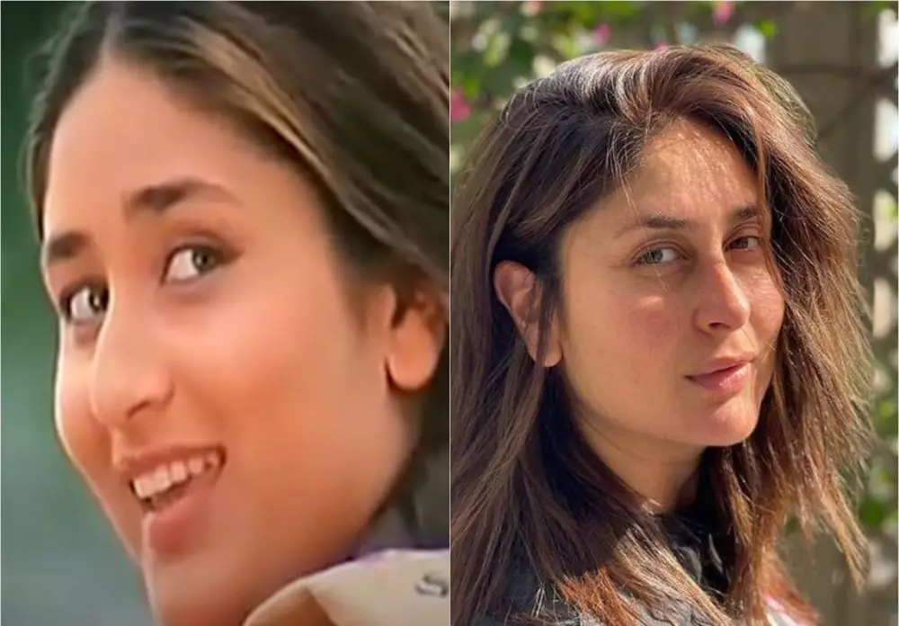 Potret dulu dan kini Kareena Kapoor © berbagai sumber Potret dulu dan kini Kareena Kapoor © berbagai sumber