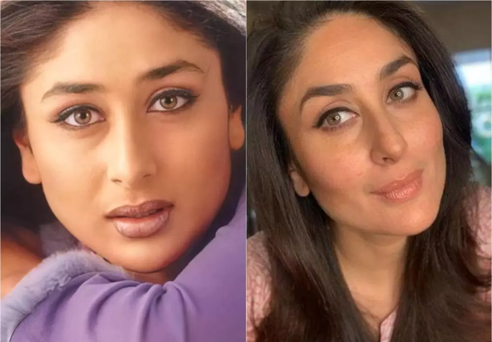 Potret dulu dan kini Kareena Kapoor © berbagai sumber Potret dulu dan kini Kareena Kapoor © berbagai sumber