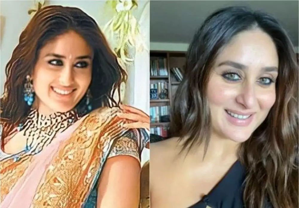 Potret dulu dan kini Kareena Kapoor © berbagai sumber Potret dulu dan kini Kareena Kapoor © berbagai sumber