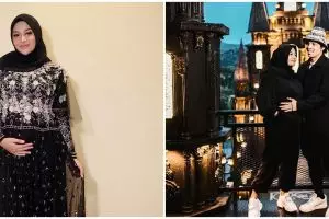 7 Cara Aurel Hermansyah mix & match baju saat hamil, cantiknya nambah