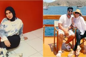 9 Cara Irish Bella padu padan outfit saat liburan, warna hitam andalan