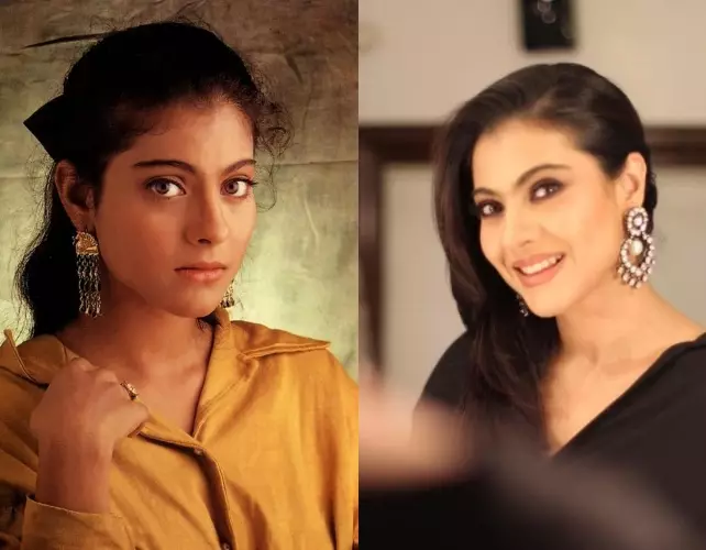 Potret dulu dan kini Kajol dari berbagai sumber Potret dulu dan kini Kajol dari berbagai sumber