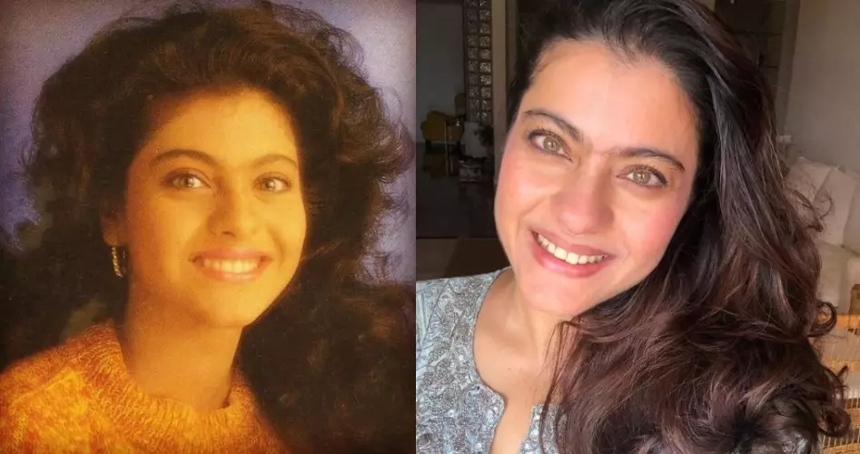 Potret dulu dan kini Kajol dari berbagai sumber Potret dulu dan kini Kajol dari berbagai sumber