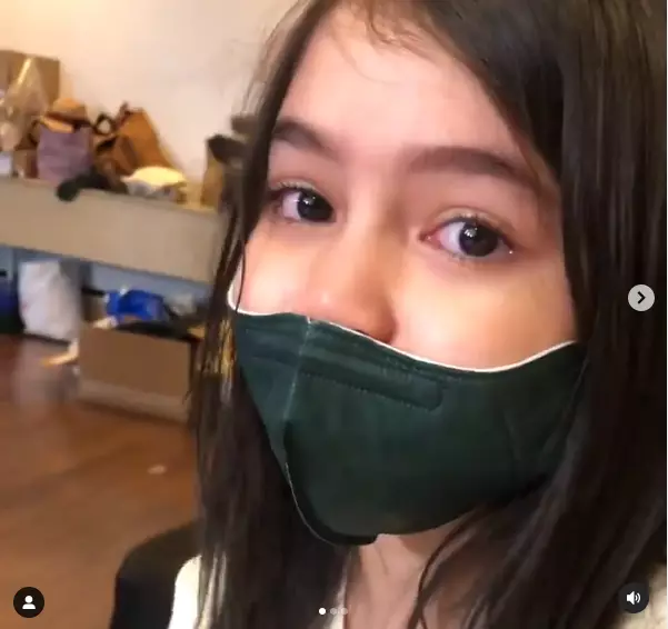 Anak Marshanda nangis ketemu Nirina Zubir Instagram Anak Marshanda nangis ketemu Nirina Zubir Instagram